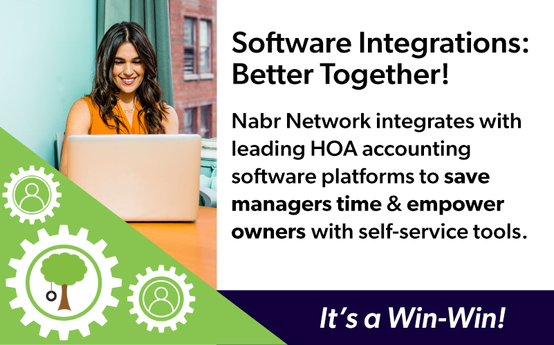 Nabr Network and Your HOA Accounting Software: Better Together!
